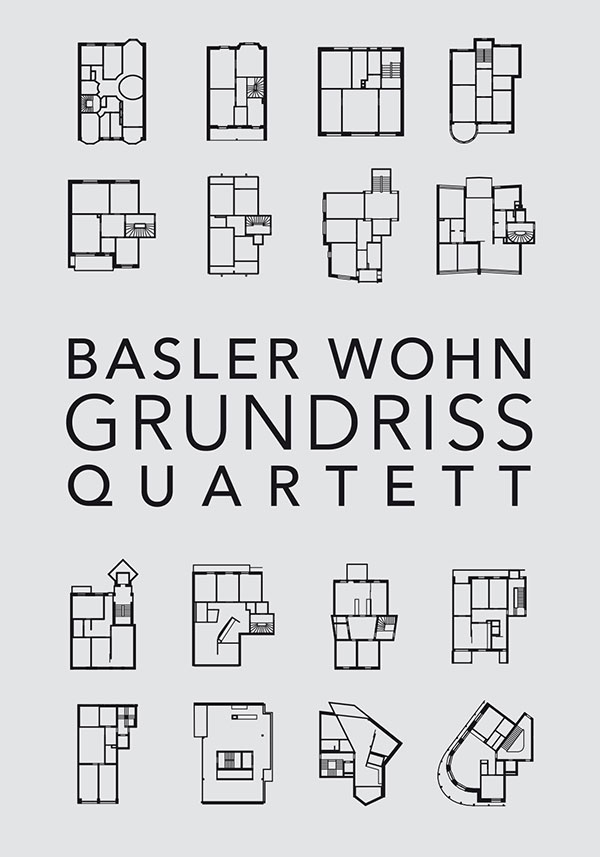 Basler Wohngrundriss-quartett